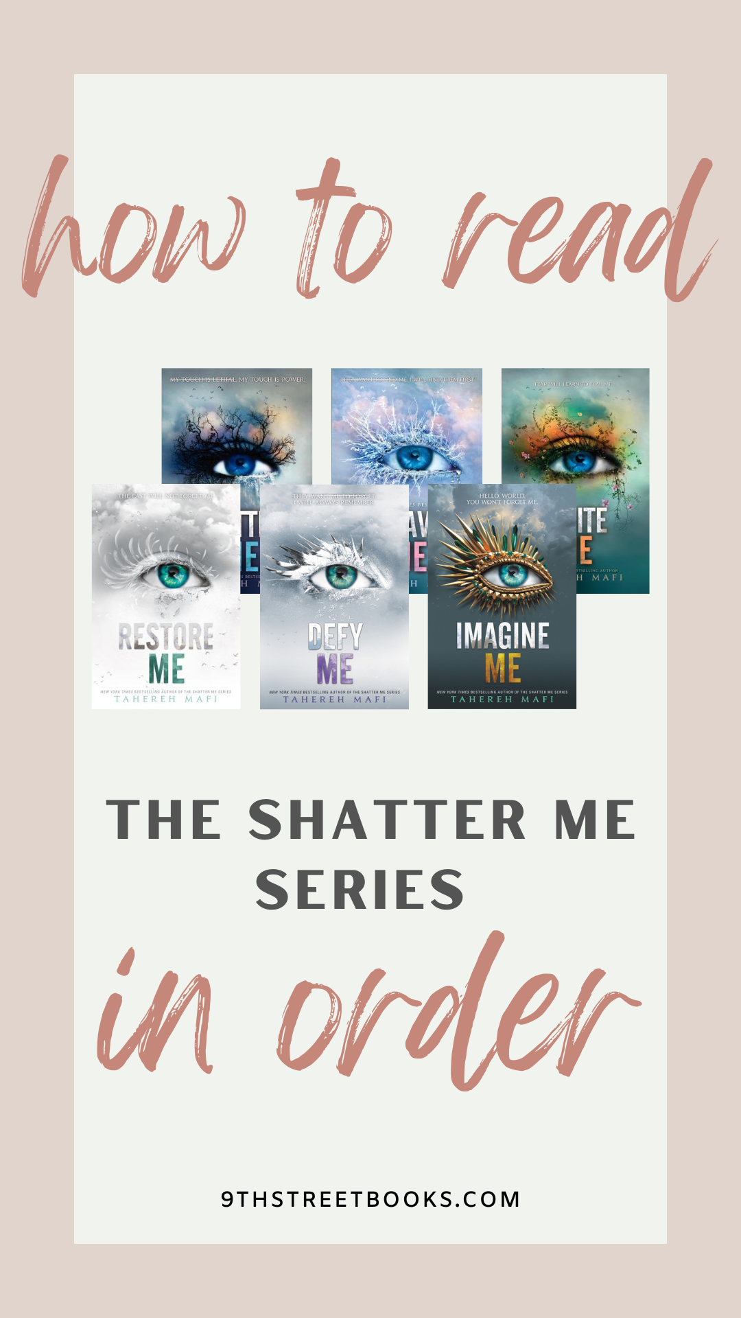 Read The Shatter Me Series In Order